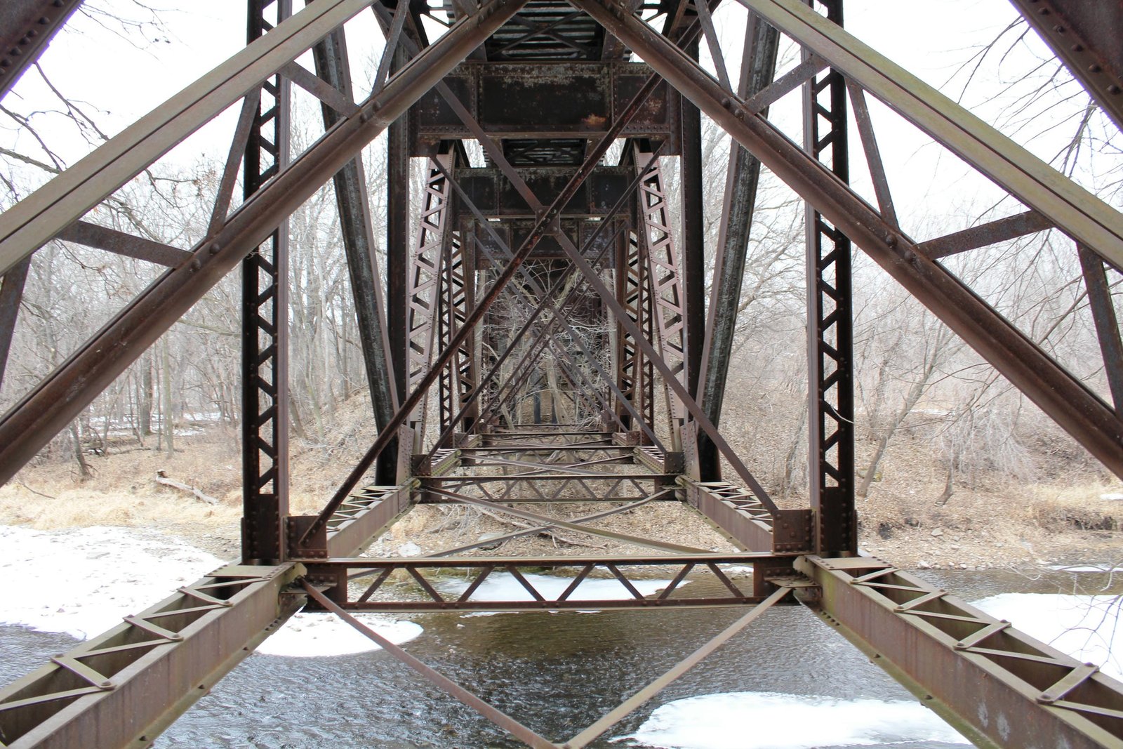 Inside truss